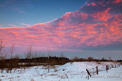 Sunrise Clouds_13164.jpg - Photographed at Ottawa, Ontario - the capital of Canada.